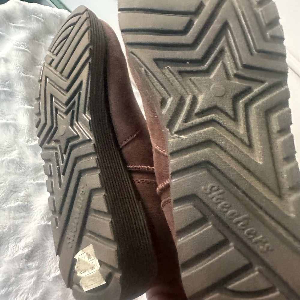 Skechers Chocolate Suede Winter Boots - Picture 5 of 7